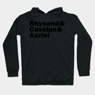 ACOTAR Bat Boys Line Up Hoodie